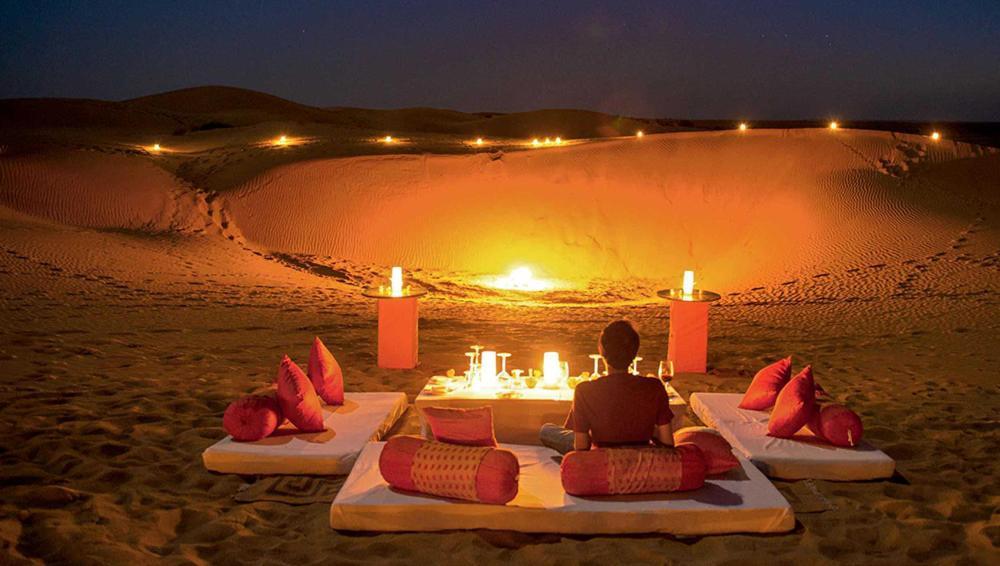 Sam Dunes Desert Luxury Camp & Resort Jaisalmer Exterior foto